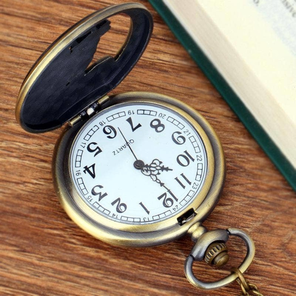 Wolf Pocket Watch NEW Howling Wolves Gift Wild Nature Lovers - Picture 2 of 4